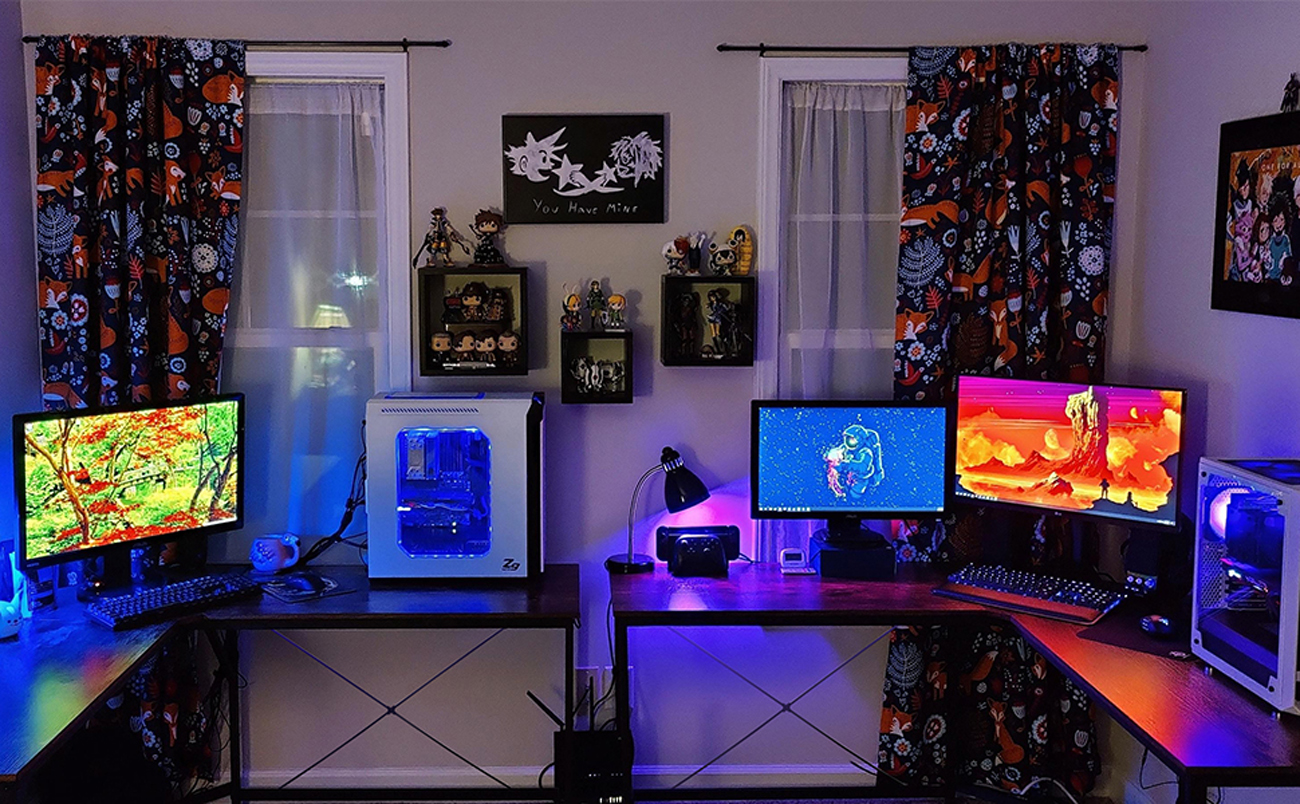 Sengo L Shaped Gaming Desk